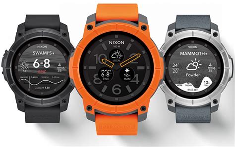 Nixon To Launch The Mission Rugged Android Wear Action Sports