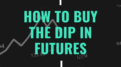 Buy The Dip In Futures With These Three Strategies