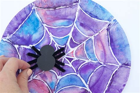 How To Make A Beautiful Watercolor Spider Web One Little Project