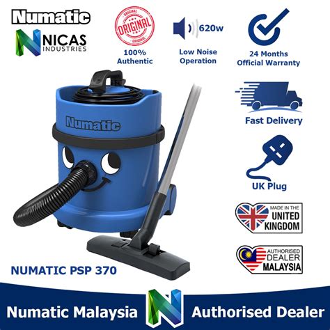 Genuine Numatic Hepa Dry Vacuum Cleaner Psp370 Made In Uk Local