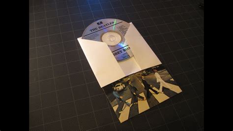 Origami Sleeve For Cd Dvd And Liner Notes Youtube