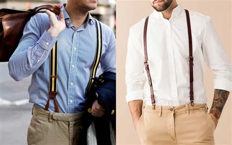 Clip On Vs Button Hole Suspenders The Gentlemanual