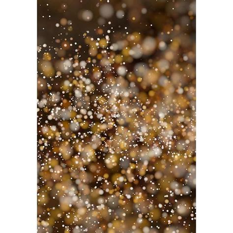 Golden Glitter Bokeh Backdrop For Holiday Photography Backdrop