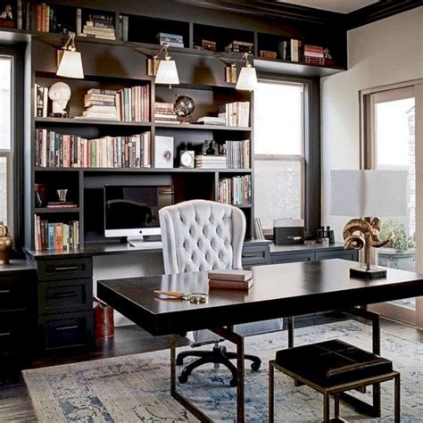 35 Amazing Masculine Home Office Design Ideas Homeoffice