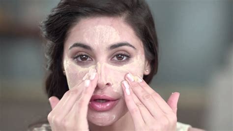 Do this 2 or 3 times, then rinse very well under cool. How to use Face Scrubs - YouTube