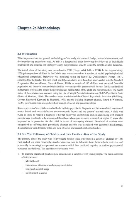 Sample Methodology Section Of Research Paper / Pdf Chapter 3 Research ...