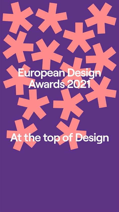 European Design Awards 2021 On Behance