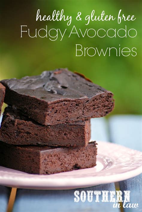 Southern In Law Recipe Fudgy Avocado Brownies