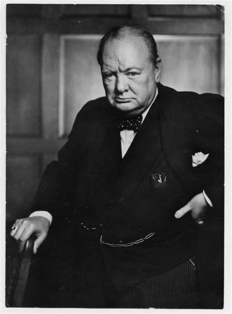 Winston Churchill In The Most Famous Portrait In History Taken After A