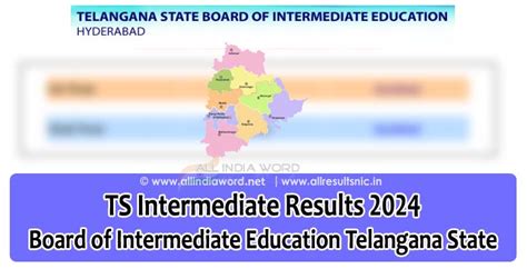 Ts Inter Results 2024 Manabadi Telangana 1st 2nd Year Intermediate