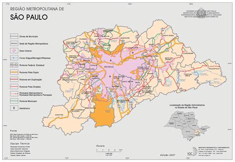 Mapa Da Regi O Metropolitana De S O Paulo Jeferson Camillo Flickr
