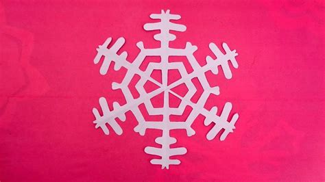 Paper Snowflake Pattern Tutorial How To Make Paper Snowflake For