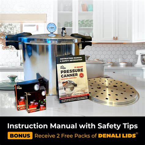 Denali Pressure Canner & Cooker | 23 Quart | Induction Compatible with