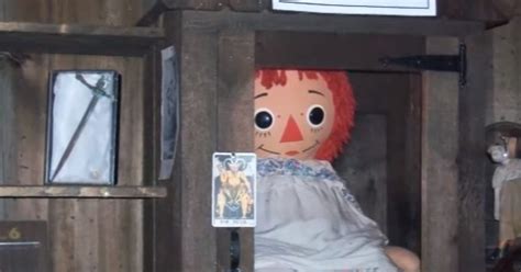 Real Life Encounter With Warrens Actual ‘annabelle Doll Leads To