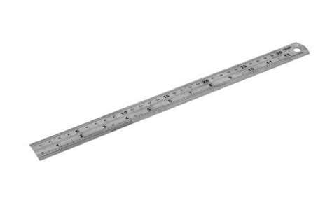 Stainless Steel Ruler 12 Inch And Inch Metal Rule Kit With Conversion