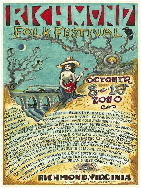 Gallery Richmond Folk Festival Posters 2008 2016 Richmond Folk