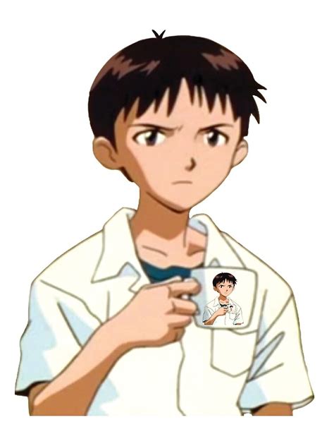Shinji With Shinji Mug Metal Print For Sale By Illuminatim Redbubble