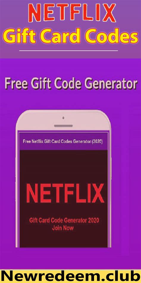 Free NetFlix Gift Cards in 2020 | Netflix gift, Netflix gift card