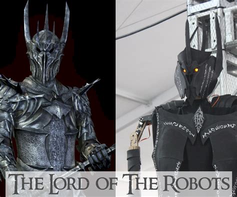 How To Build Sauron The Lord Of The Robots 9 Steps With Pictures