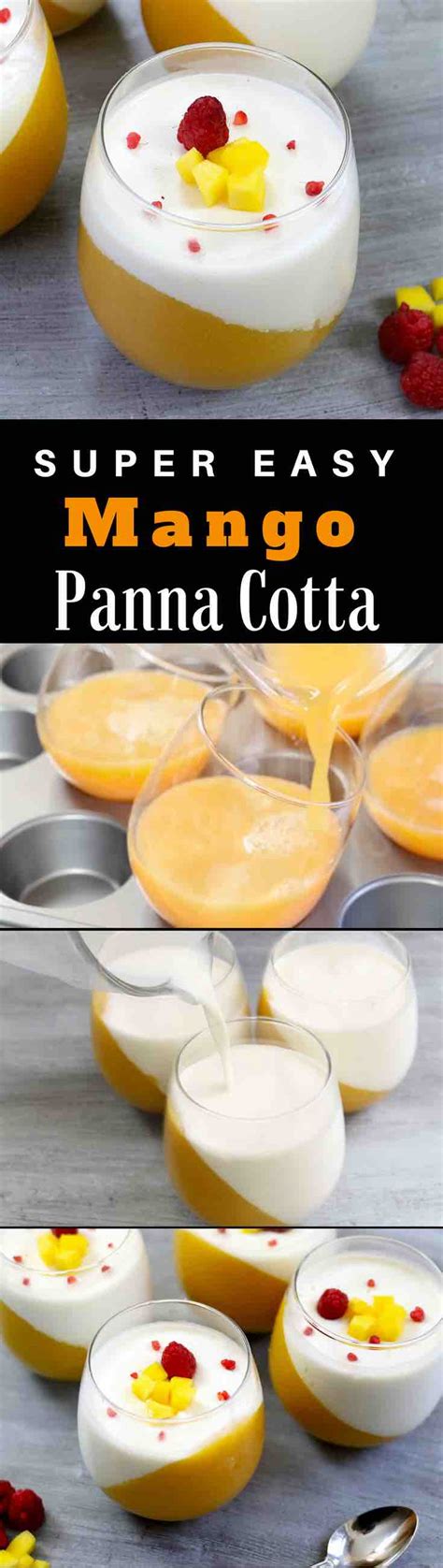 It tastes just like the panna cotta served at italian restaurants. Mango Panna Cotta Recipe (with Video) | TipBuzz
