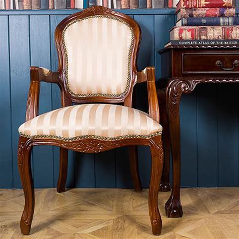 Antique French Style French Louis Armchair Chair Homesdirect365