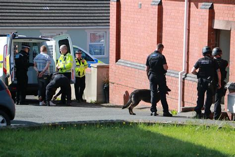 Pembroke Dock Two Men Arrested One Bailed Following Stand Offs The