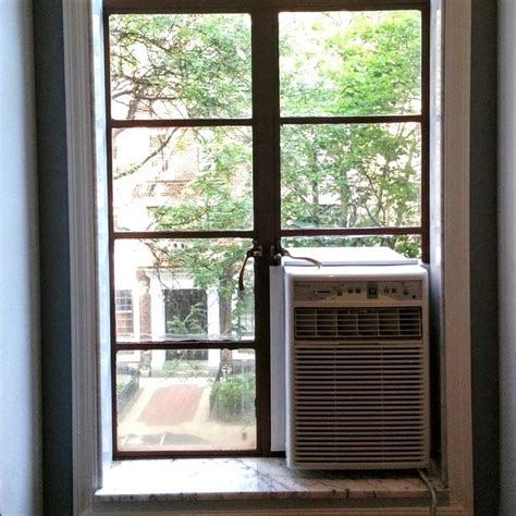 Instead of mounting the entire unit in the window, a portable air conditioner rests on the floor and uses a vent pointed outside. Frigidaire FFRS1022R1 10,000 BTU Window Casement Air ...
