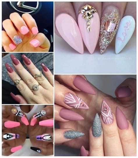 Me encanto la combinacion y el diseño de esta aplicación y no quise dejar de compartirselos preciosas, si se animan a recrear el diseño me encantaria. Decoración de UÑAS EN ROSA | +40 ideas para tener uñas con ...