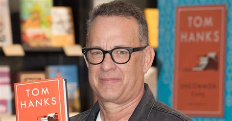 Tom Hanks Promotes His First Book ‘uncommon Type’ In London Tom Hanks Just Jared