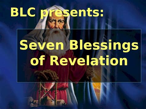 Pptx Seven Blessings Of Revelation Dokumentips