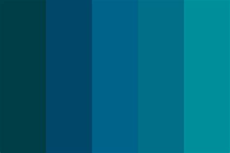 20 Stunning Blue Color Palette Shades Of Blue Offeo