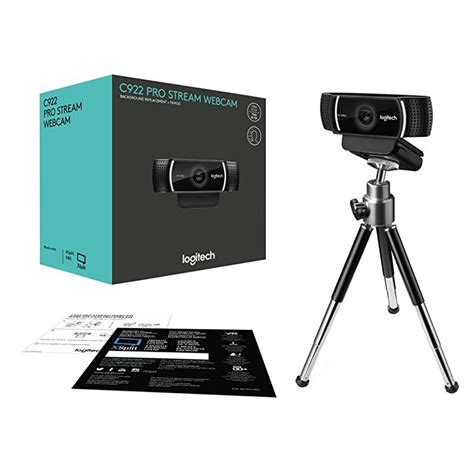 Webcam Logitech C922 Pro Stream 720p 60fps Hd Brandimia
