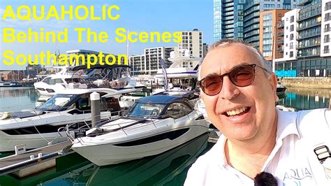 Aquaholic Behind The Scenes Southampton 2020 Youtube