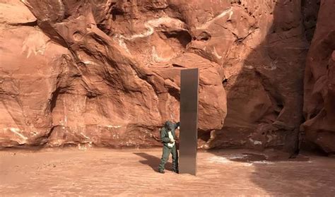 A monolith is a geological feature consisting of a single massive stone or rock, such as some mountains, or a single large piece of rock placed as, or within, a monument or building. Mysterious metal monolith found in remote area of Utah ...