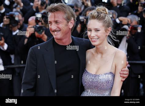 Sean Penn And Daughter Dylan Penn Attending The The Last Face Premiere During The 69th Cannes