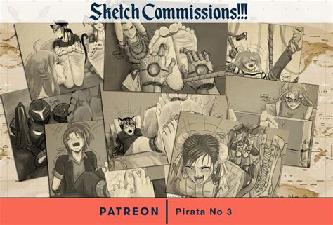 New Sketch Commissions By Pirata3 On Deviantart
