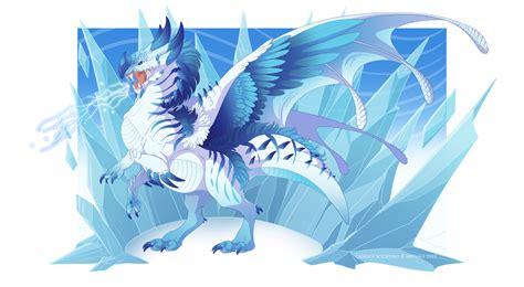 Thundering Frost Dragon By Mythka On Deviantart