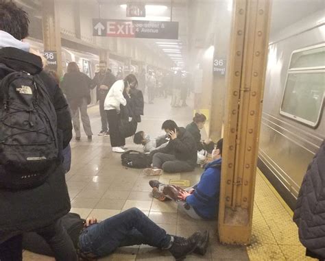 Hunt On For Brooklyn Subway Shooter See Pictures From The Scene In New York City News Zee News