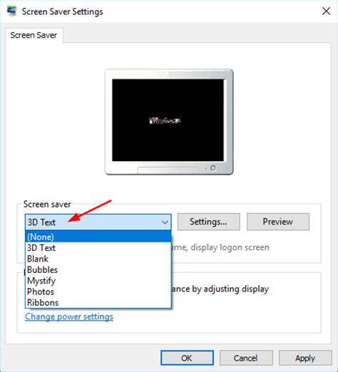 2 Ways To Turn On Or Off Screen Saver In Windows 10 8 7 Password