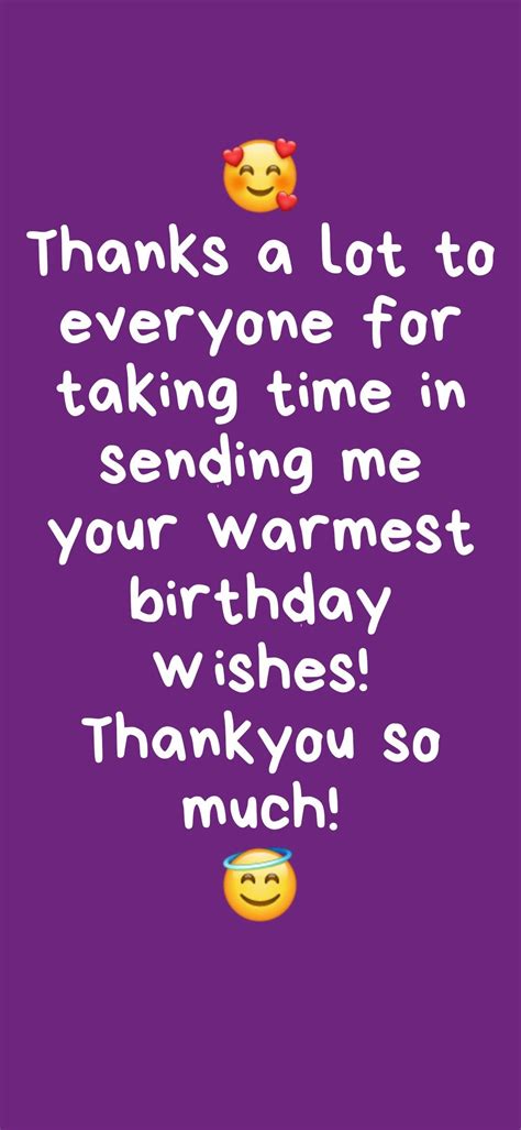 Thanks After Birthday Wishes Happy Birthday Love Quotes Thanks For Birthday Wishes Happy