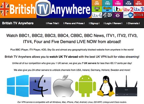 How To Watch British Tv Abroad British Expat Guide