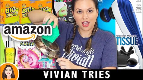 8 Weird Amazon Must Haves Vivian Tries Youtube
