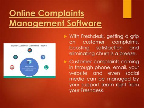 Ppt Online Complaints Management System Powerpoint Presentation Free