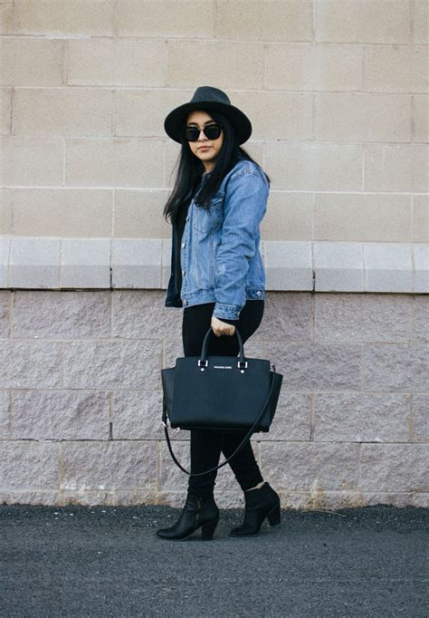 Https://techalive.net/outfit/all Black Outfit With Jean Jacket