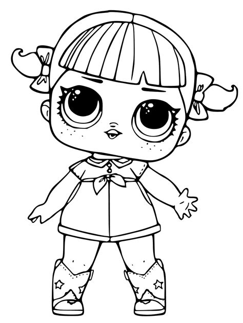 Lol Doll Coloring Pages Troublemaker Coloring And Drawing
