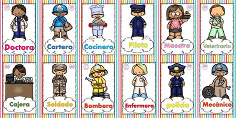 Flashcards Sobre Las Profesiones Flashcards About The Professions 43550