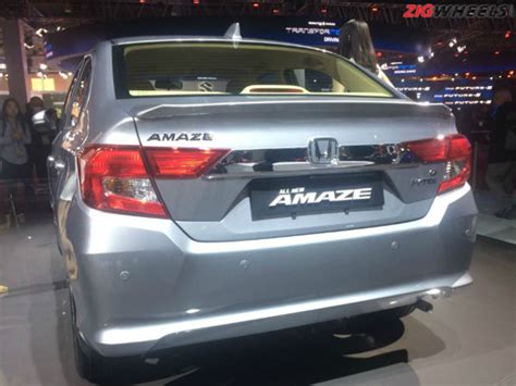 2018 Honda Amaze Unveiled At Auto Expo 2018 Zigwheels