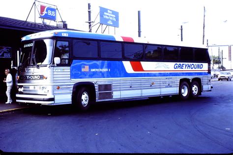 Greyhound Bus 6363 Mci Mc 9 Taken At Riverside Ca In Au Flickr