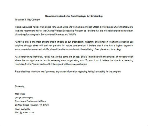 Scholarship Recommendation Letter From Teacher Background Soal Pilihan