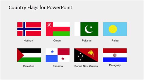 Country Flags Clipart For Powerpoint M To R Slidemodel